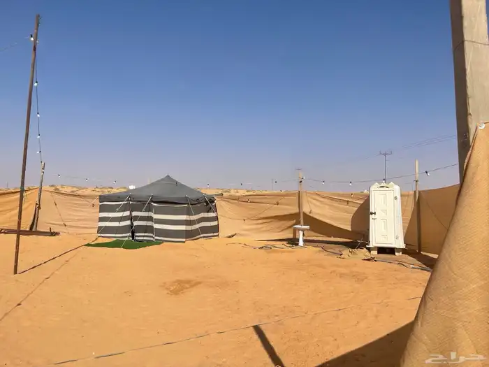 مخيم للإيجار اليومي والشهري على طريق الجراد 8
