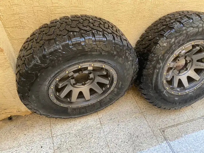 كفرات حجرية بجنوط مثيود امريكي اصلي 4