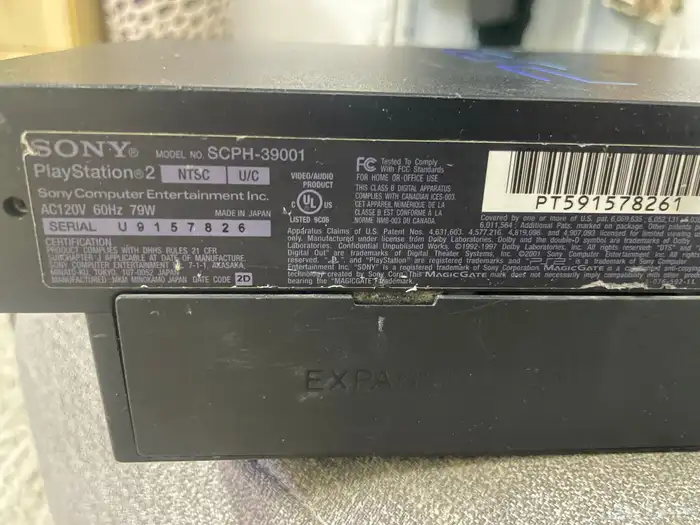 سوني 2 نظيف بلاستيشن بلاي ستيشن 2 PS2 امريكي 4