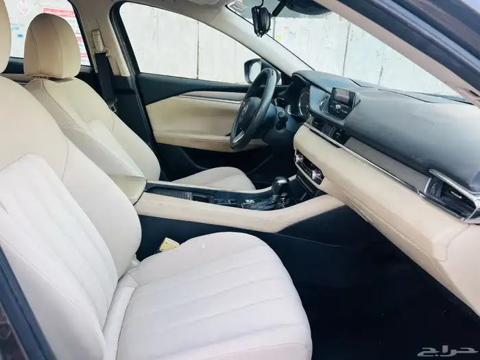 مازدا 2019 الشكل الجديد ستاندر اول دفعه نظيفة شررط موديل 6 17