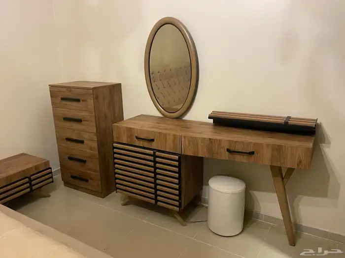 غرفة نوم عريس   مرتبة سرير استخدام اقل من 6 شهور 1