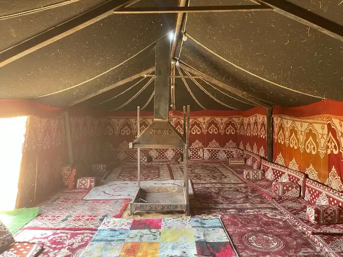 مخيم للإيجار اليومي والشهري على طريق الجراد 10