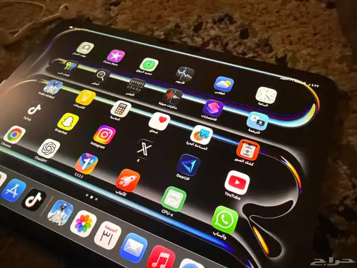 ايباد يرو m4 بدون شريحة البطارية90 على السوم 0