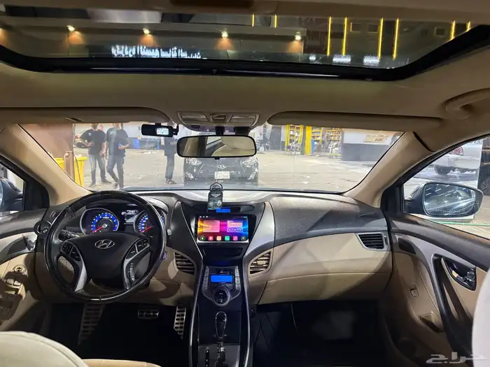 Hyundai Elantra 2014 GLS full option 7