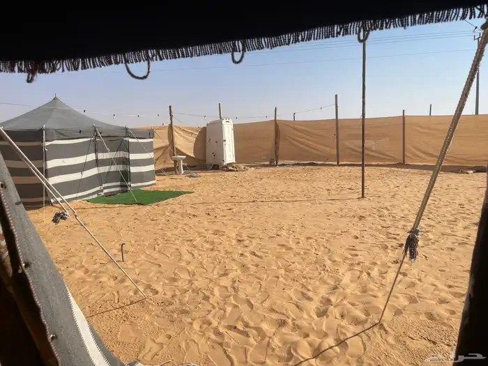 مخيم للإيجار اليومي والشهري على طريق الجراد 9