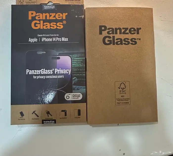 بانزر 14 برو ماكس اصلي حماية شاشه شفاف   حماية للكاميرا 1