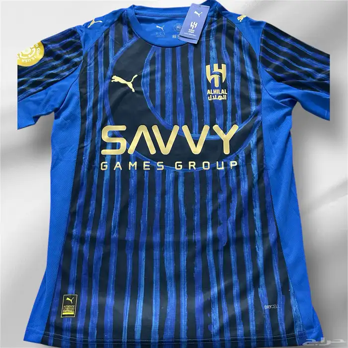 تيشيرت الهلال نسخه كاس العالم طباعه سالم مقاس M L 2