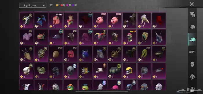 حساب ببجي مميز لفل 85 للبيع او البدل بشي يسوى 9