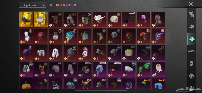 حساب ببجي مميز لفل 85 للبيع او البدل بشي يسوى 8