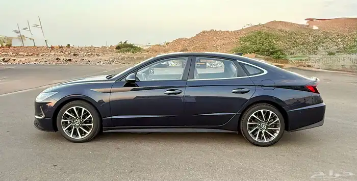 سوناتا 2021 اعلا مواصفات بدون بنورما بحالة الوكاله للبيع 2