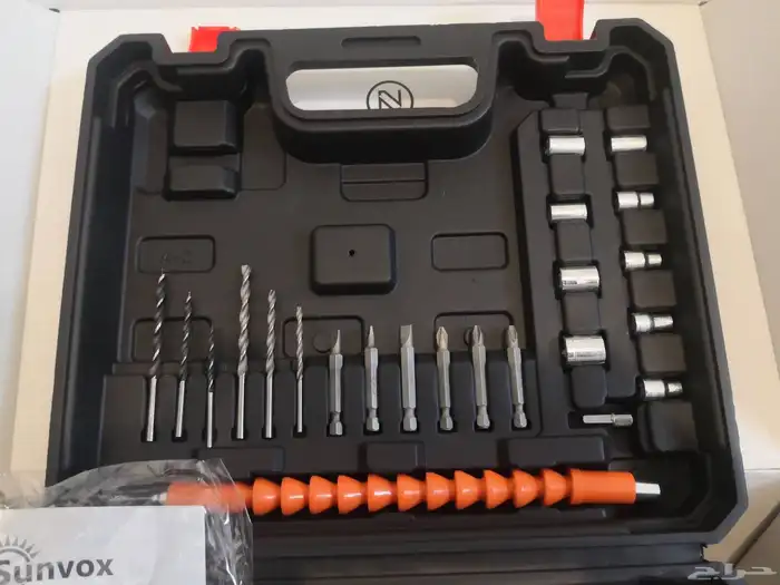 دريل لاسلكي 12 فولت 2 بطارية 2