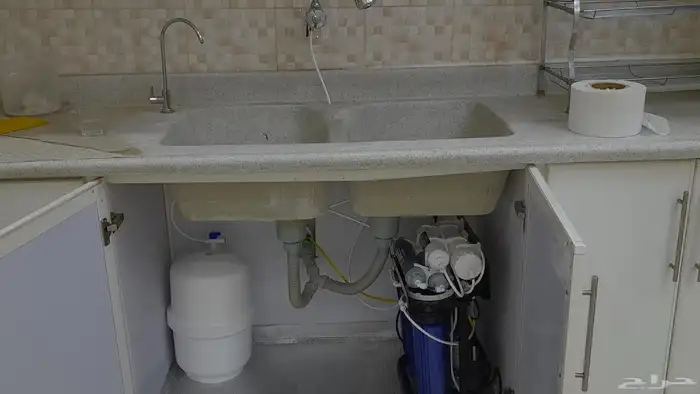 تركيب محطات تحليه منزليه 7 مراحل ب500 شامل التوصيل والتركيب 2