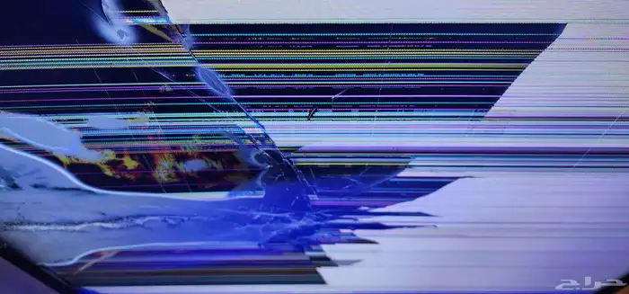 شاشه 55 بوصهة تنباع تشاليح كل شيء فيها سليم الا الشاشه 0