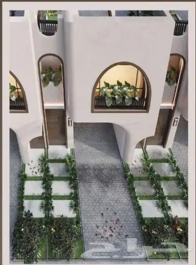 فلل تاون هاوس للبيع على الخارطة جدة حي الروضة 1