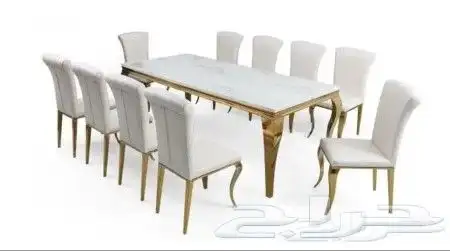 طاولات رخام او خشب ماليزي توصيل وتركيب 13