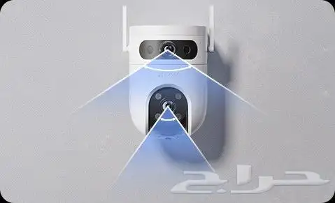 كاميرا لاسلكيه خارجيه بعدستين واحده ثابته والثانيه متحركه H9 3