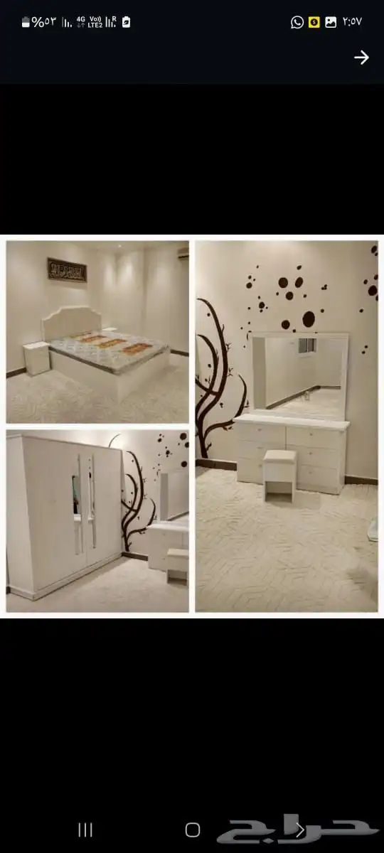 يوجد لدينا جميع غرف النوم الجاهزه 6