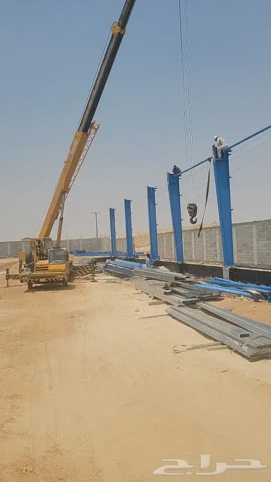 تركيب هناجر - مستودعات - مصانع 2