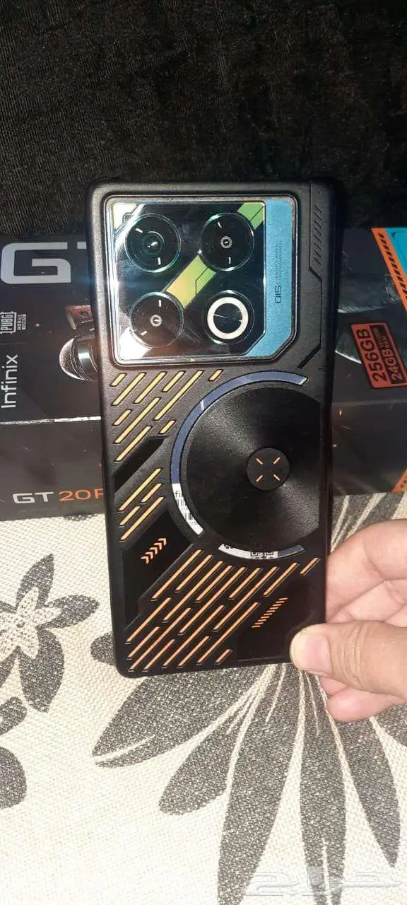 Infinix gt 20 pro 256gb 12gb ram بسعر 850 ريال سعودي 1