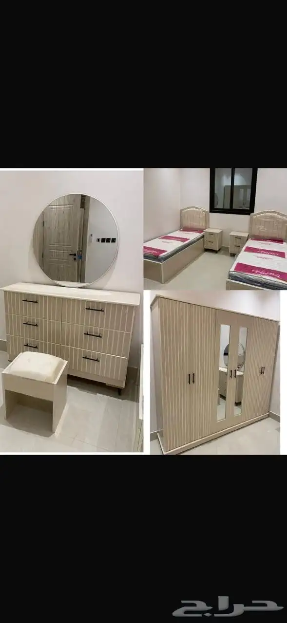 يوجد لدينا جميع غرف النوم الجاهزه 4
