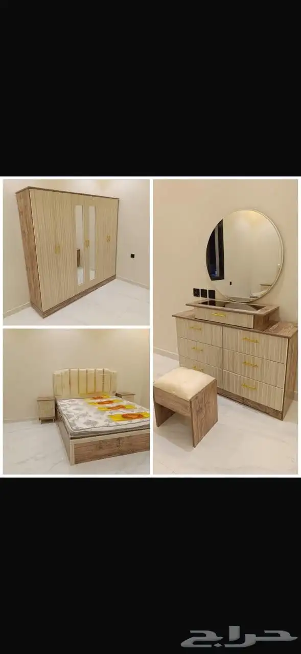 يوجد لدينا جميع غرف النوم الجاهزه 3