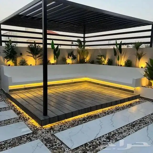 تنسيق حدائق المنزليه 8