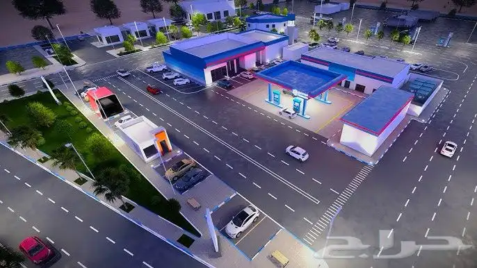 مطعم شاورما درايف ثرو حي اليرموك للبيع في محطة مشهورة 0