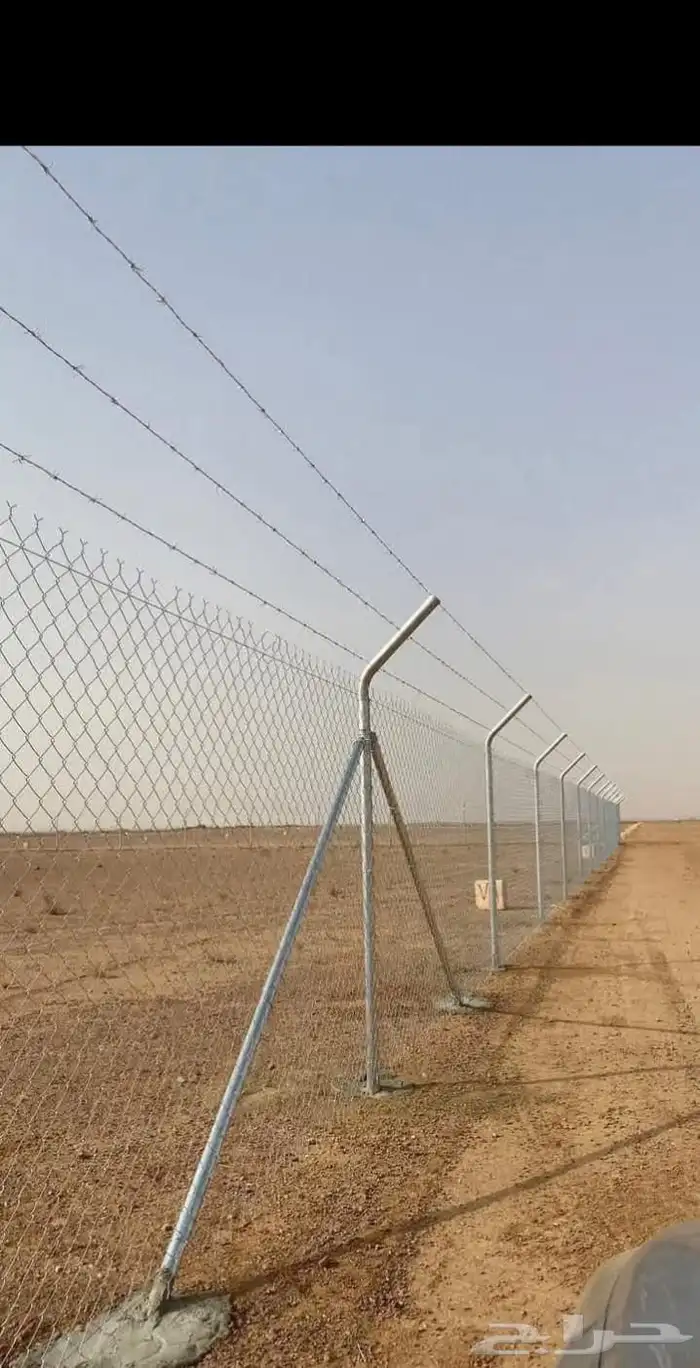 تركيب شبك سياج 9