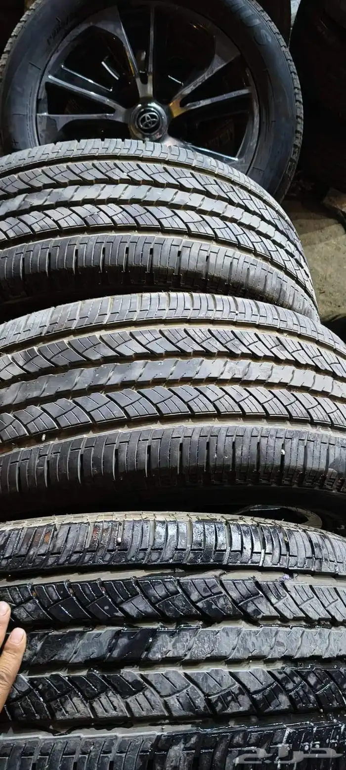 جنوط جيب لاندكروزر تورنج مقاس 20 مديل 2021 وكفرات نظيفه 5