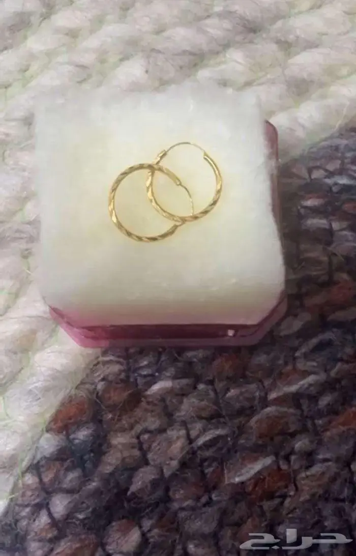 ذهب حلق للبيع لم يلبس 0