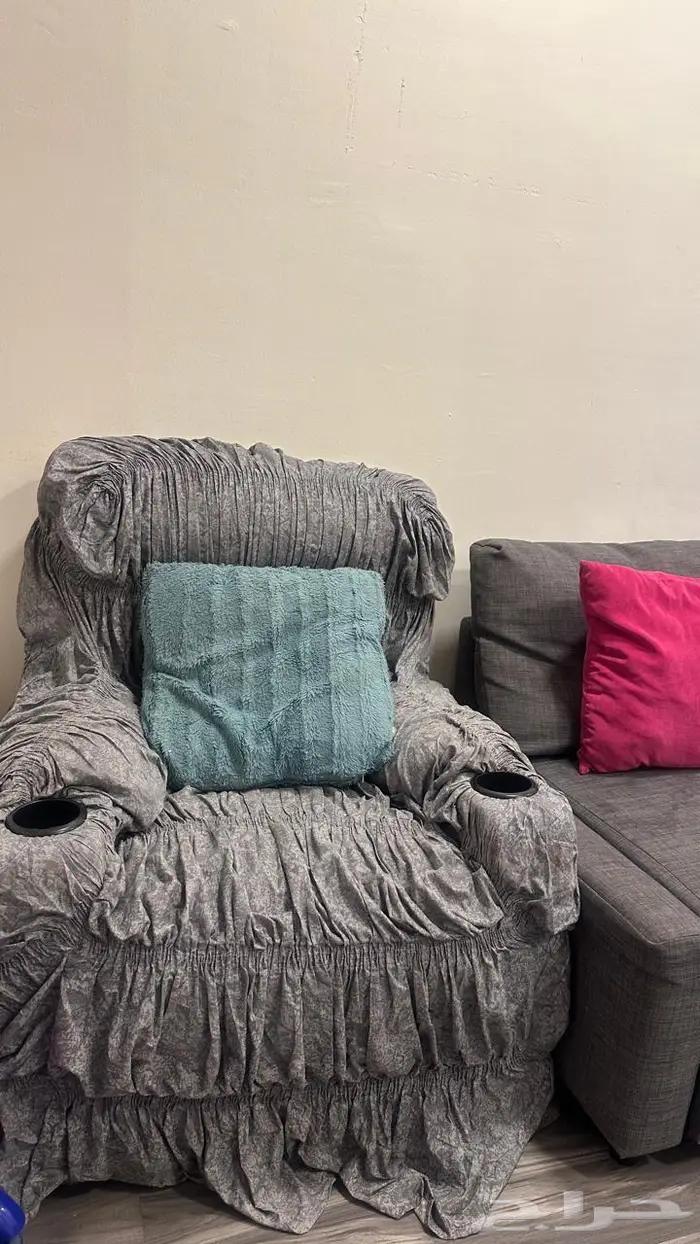 كنب حرف إل L إيكيا 1