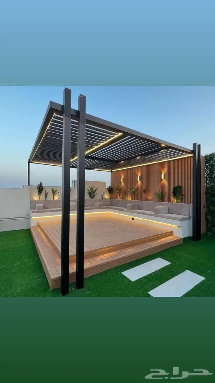 مظلات جلسات خارجية شلالات 1