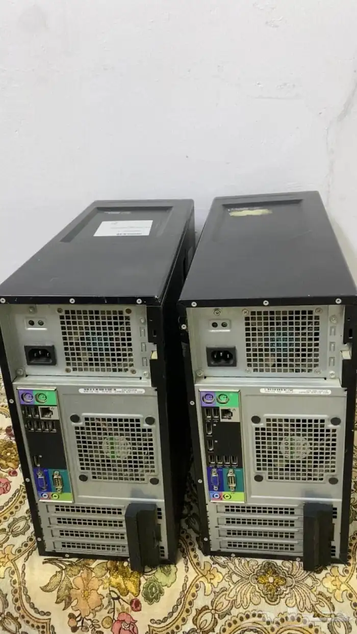 للبيع جهازين كمبيوتر مكتبي حالتها ممتازه 4