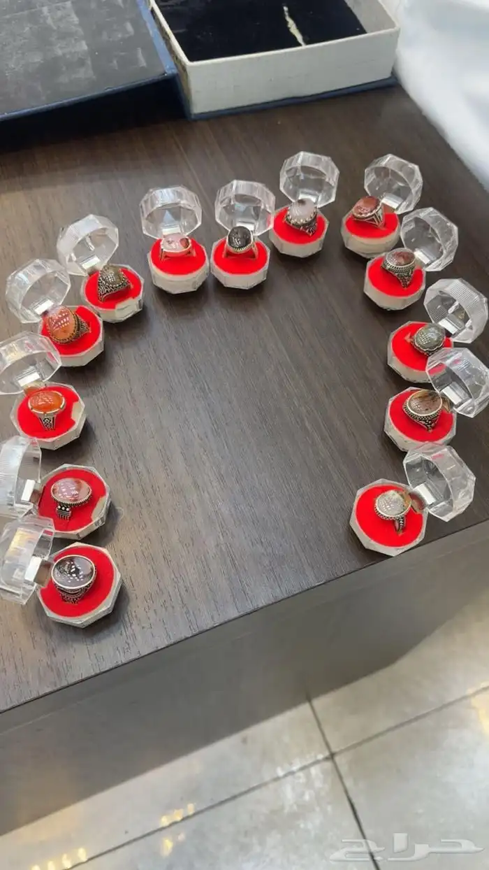 خواتم عقيق يماني فضه جمله 2