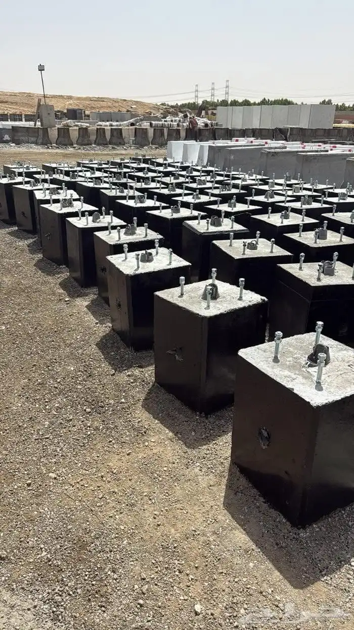 قواعد خرسانية-مصدات خرسانية-كراسي حدائق 0