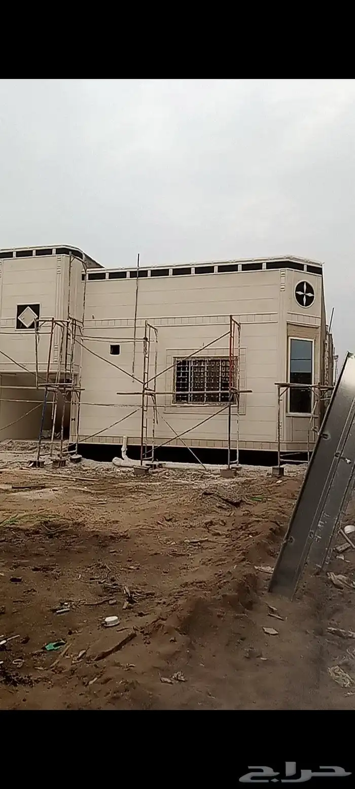 مليس واجهات خارجيه بالاسمنت الأبيض وبطحا الرياض 1