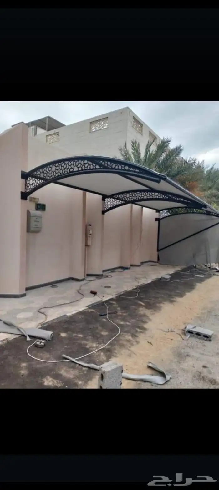 برجولات اصباغ عوازل مظلات سيارات افضل اسعر مناسب الجبيل الصن 5