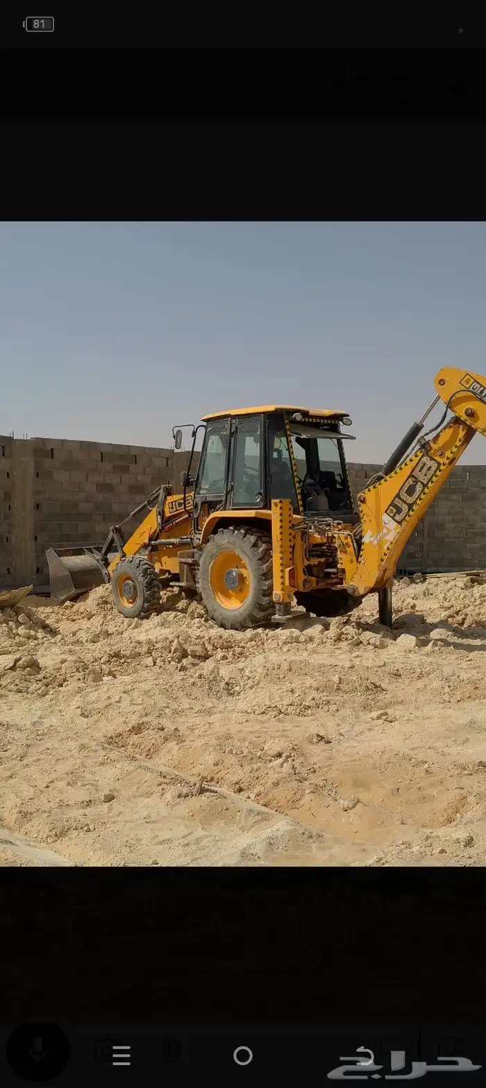 جي سي بي للايجار بشهر جديد موديل 2017. بكت ودقاق 0