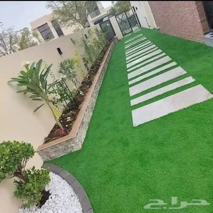 تنسيق حدائق منزليه بالاحساء 2