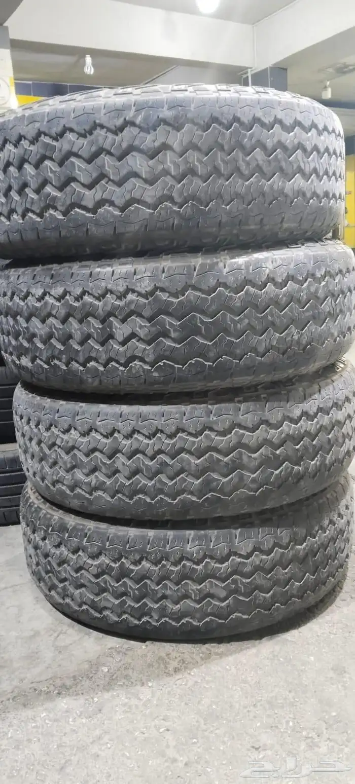 كفرات اكس بلاور اسيزو برادو 255 65 18 نضيف كرت اخت الجديده 1