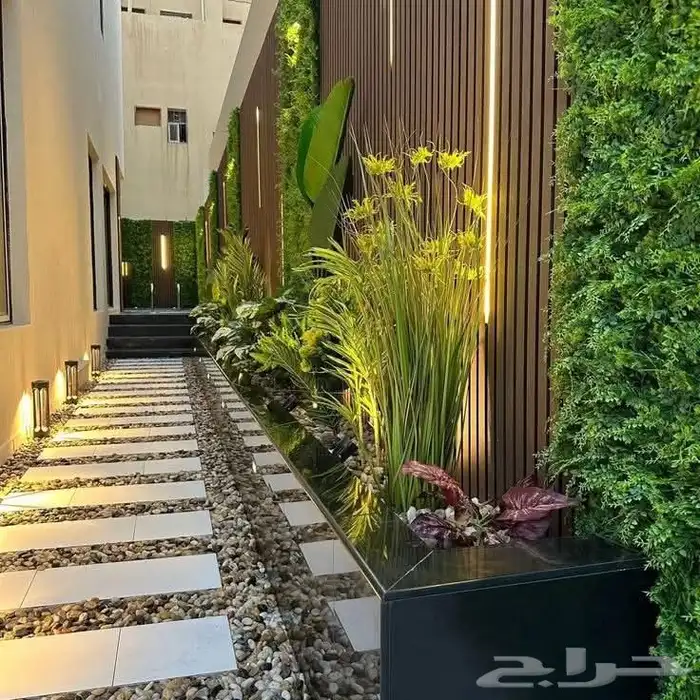 تنسيق حدائق منزليه بالاحساء 5