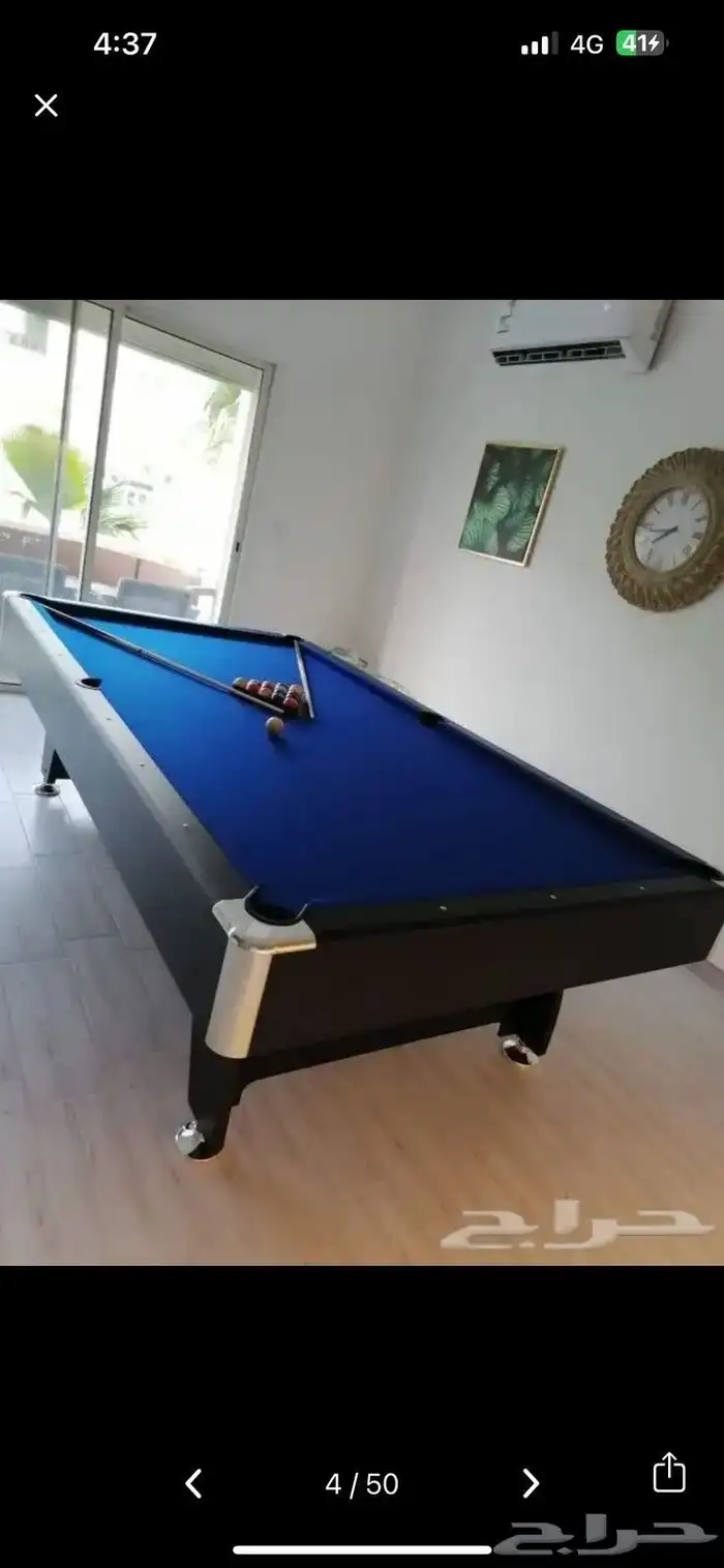 بلياردو بمقاسات متعددة والعاب دولية تنس وفرفيره 35