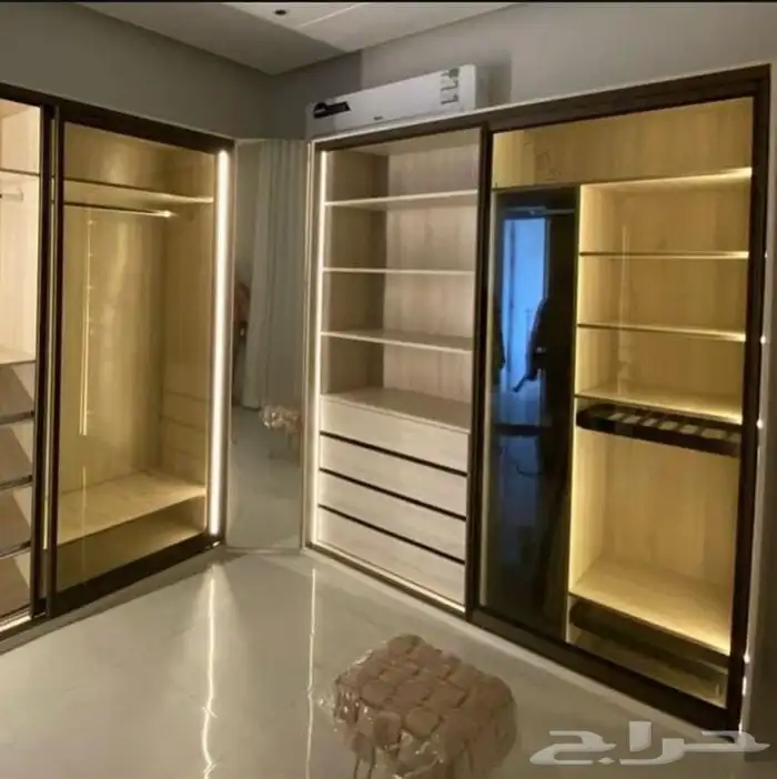 تفصيل احدث تصاميم الخزائن المتر 400 شامل التوصيل والتركيب 1