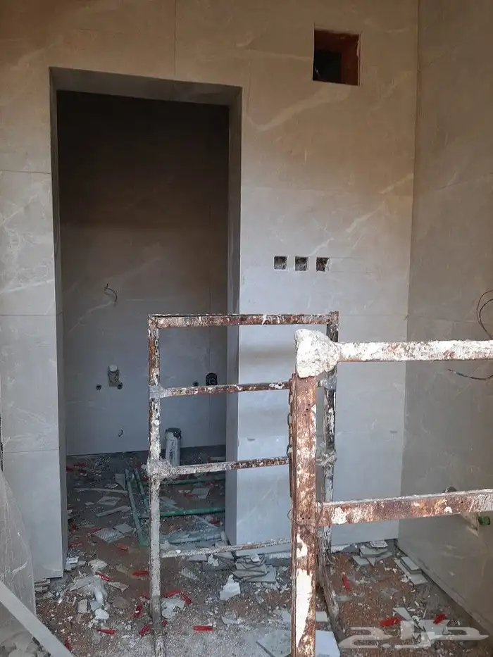 مبلط بلاط تليس وبناء وتكسير وترميم 5