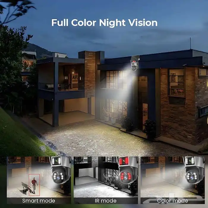 كاميرا الطاقه الشمسية عدستين وافضل سعر 6