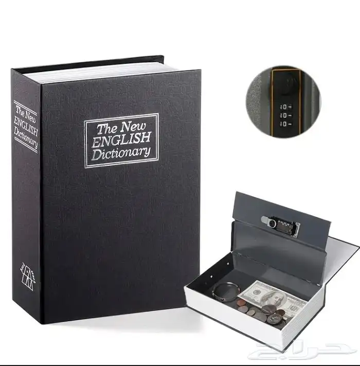 خزنة سرية بشكل كتاب 0