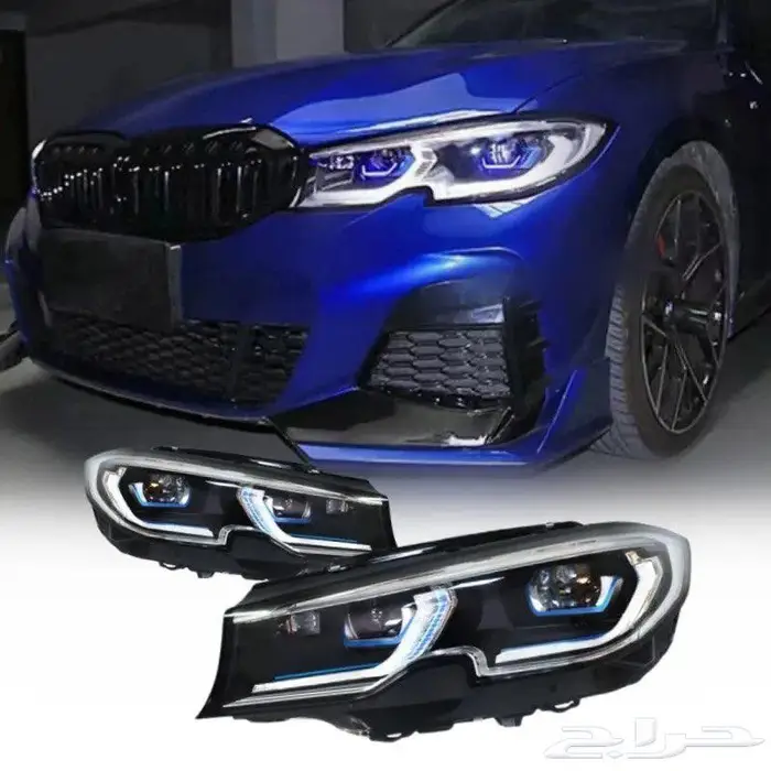 شمعات BMW الفئة الثالثة (إضاءة ليزر) موديل 2022 0