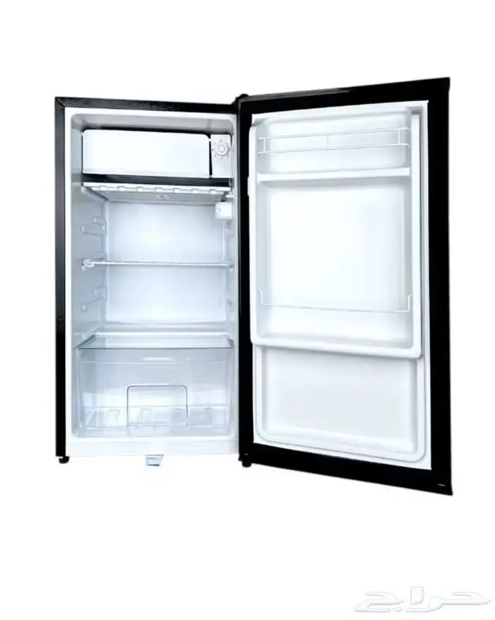 ثلاجة صغيرة(86 لتر) لون أسود جديدة لم تفتح من الكرتون 2