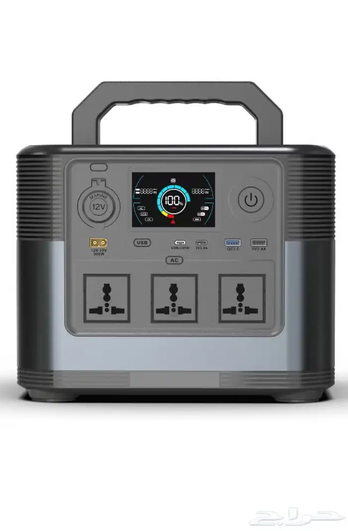محطة الطاقة المحمولة 315000mAh 220V المحمولة 1200W 0