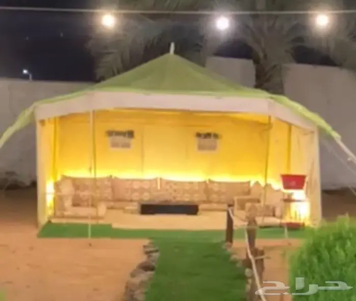 خيمه فال 4 في 4 مع مجلس وفرشه 0